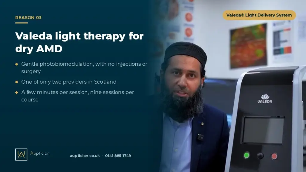 valeda light therapy in renfrew, scotland